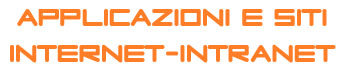 Applicazione siti internet, intranet